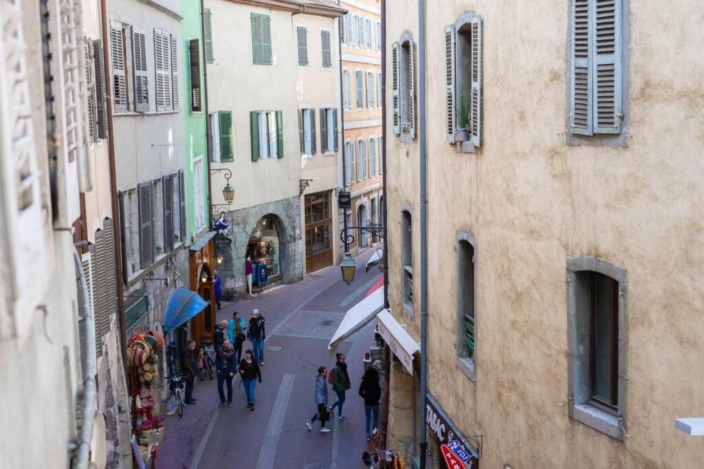 Ferienwohnung Le Rousseau Annecy Exterior foto